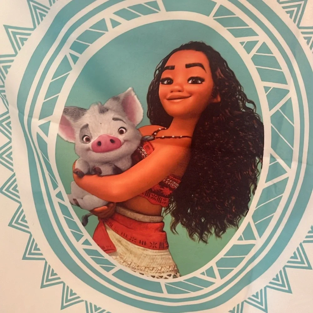Disney Moana & Pua The Wave Twin Flat Sheet 🥥 🌴 ‼️PRICE DROP‼️